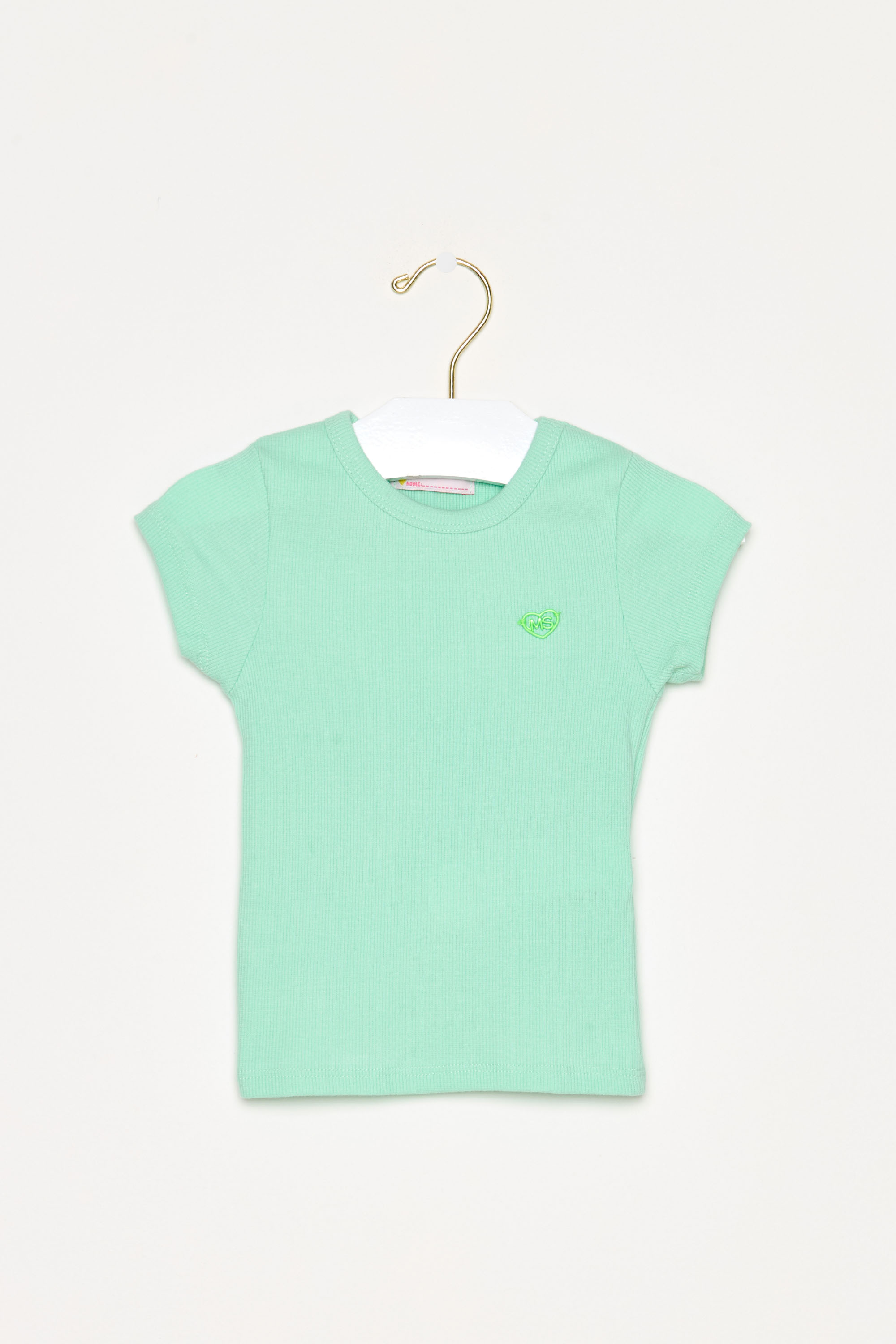 Milon - Camiseta Infantil Menino Básica Verde