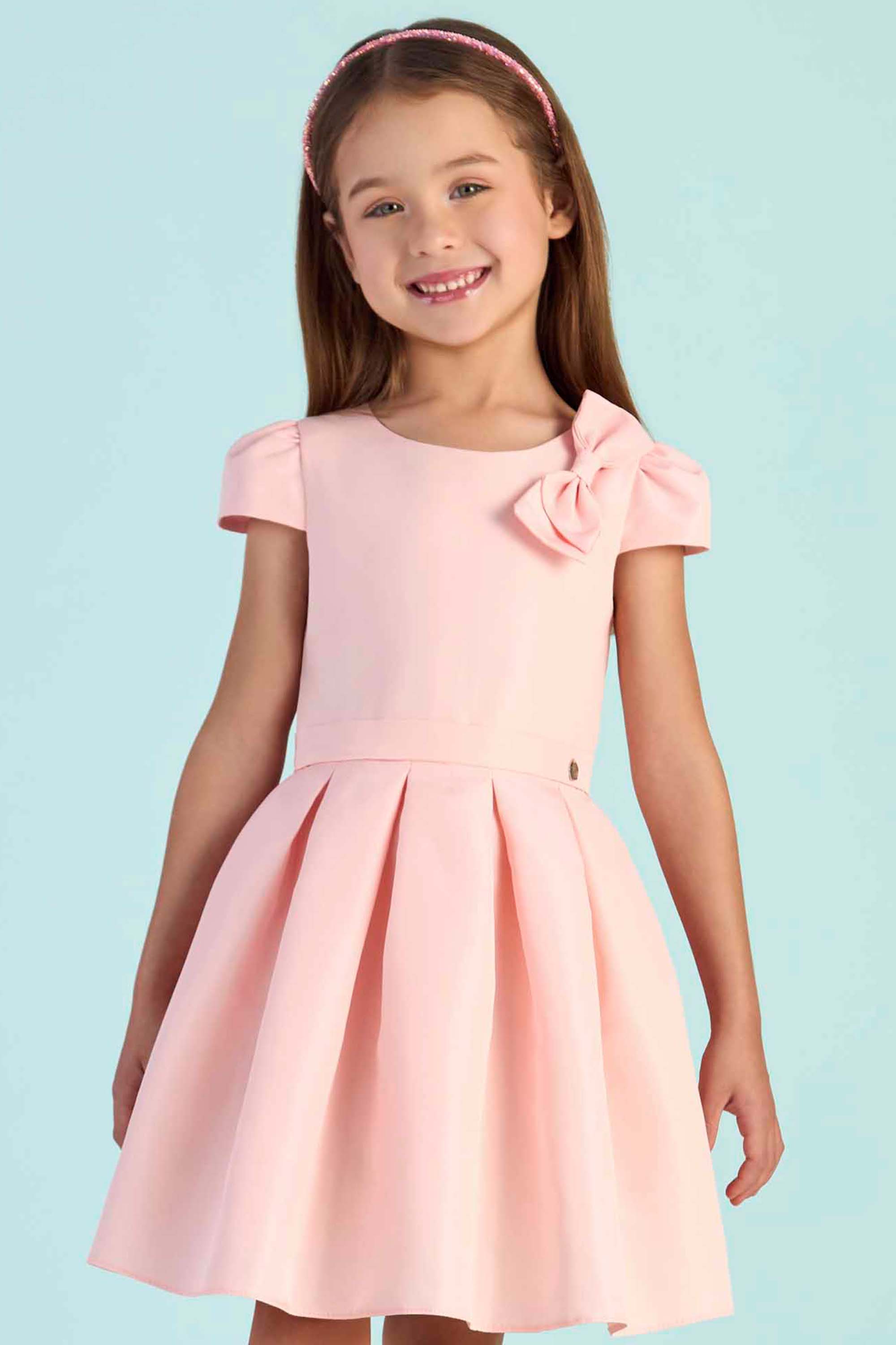 VESTIDO GODÊ COM LAÇO NO OMBRO